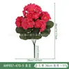 Flores Artificiais, Flores Artificiais de Begônia, Flores para Casamento, Guias de Estrada de Hortênsias, Arranjos Florais Decorativos, Flores Artificiais Atacado