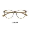 Marco de Lentes Francés Suave Color Caramelo Marrón Ultraligero TR Anti-luz Azul Liso Súper Elástico Sin Presión en la Cara Danyang Wholesale