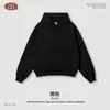 Be Roupas Masculinas Inverno 2026 Novo Estilo Americano Cor Sólida Moletom com Forro de Lã Tendência Casual Boxy Moletom de Lã para Homens