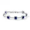 Fabricante de Joyería de Moda al por Mayor Pulsera de Nueva Moda con Chapado en Oro de 18K y Diamante Microincrustado de Color Azucarero
