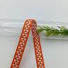 Fita Jacquard Xadrez de 1cm Tira Lateral Alça de Bolsa Tira Sapatos e Chapéus Capa Padrão Espinha de Peixe Estilo Chinês Acessórios para Roupas