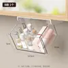 Caja de Almacenamiento Tipo Cajón para Baño, Organizador de Almacenamiento para Cosméticos de Baño, Hisopos de Algodón, Lápiz Labial, Caja Organizadora Transparente