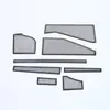 Adequado para Geely 24 Xingyue L Tampa Protetora Contra Poeira do Capô Dianteiro Tampa da Buzina Patch Decorativo de Aço Inoxidável Suprimentos Automotivos