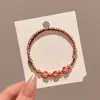 Pulsera con Colgante de Zongzi para Niños DIY Ajustable Festival del Bote del Dragón Cuerda Colorida 2026 Nueva Pulsera del Festival del Bote del Dragón Venta al por Mayor para Puestos de Mercado