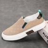 2026 Novo Modelo 8758 Verão Tênis de Lona Masculino Estilo Coreano Casual Tendência Sapatos Masculinos Versátil Cano Baixo Respirável Tênis para Homens