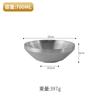 Bol Coreano de Acero Inoxidable 304 para Fideos Fríos, Bol Dorado, Bol para Ensalada de Frutas, Bol Comercial para Fideos Caracol, Bol para Fideos Instantáneos, Bol para Bibimbap