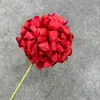 Hortênsia Esférica Nova Cena Realista Arranjo Casamento Arranjo Artificial de Flores Hortênsia Flor Falsa Hortênsia de Caule Único Flor Artificial de Hortênsia