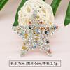 Zhaoshun resina cor aleatória broca Hot Melt Adesivo quente broca de ferro quente figura de cinco pontas estrela boca patch acessórios de vestuário relâmpago DIY