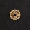 Moneda Antigua Gruesa Dinero de Cinco Emperadores 2.5CM Engrosado Cobre Real Dinero de Diez Emperadores Adornos de Cobre Artesanías de Metal