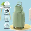 Maleta nueva maleta de ruedas gran capacidad candado de combinación alto valor para hombres y mujeres maleta de viaje para estudiantes resistente y duradera