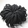 2MM 4MM 5MM elástico de nylon com boa elasticidade preta sentir corda de cabelo macia adequado para a produção de headwear DIY