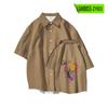 Camiseta de manga corta con estampado de dibujos animados para niños, moda periférica transfronteriza, tendencia, impresión a color 3D, camiseta de verano para adolescentes