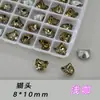 Cabeça de Gato Substituição K9 Multifacetada 6*10mm Fundo Pontiagudo Vidro Lote Inteiro de Enfeites de Diamante Brilhantes DIY Coração Diamante Grande para Nail Art