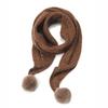 100 Pure Cashmere Mulheres Cashmere Xale Triângulo Tricô Toalha Bola de Cabelo Leve Luxo Transfronteiriço Comércio Exterior Quente Elegante Cachecol