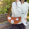 Bolsos Pequeños para Hombres y Mujeres 2025 Nueva Moda Estilo Coreano Bolso de Hombro Individual Cruzado de Moda Pana Pana Bolso Pequeño de Hombro