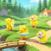 Nuevo impermeable de PVC lindo patito amarillo paisaje en miniatura jardinería DIY manualidad de plástico adorno de escritorio para coche