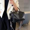 Bolso de Cuero Genuino para Mujer 2024 Nuevo Otoño e Invierno Moderno Bolso de Hombro de Gran Capacidad para Viaje Diario Bolso Cruzado Bolso de Almohada Portátil para Mujer