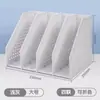 Deli TB505 soporte de libro plegable triple soporte de libro retráctil de escritorio para estudiantes marco retráctil escritorio marco para archivos