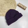Nuevo Gorro Melón Monocromático Gorro de Lana Tejido Otoño e Invierno Coreano Monocromático Viaje Gorro Cálido Color Sólido Gorro para Pareja para Hombre