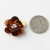Parche de flor de lentejuelas hecho a mano DIY parche de tela de flor con lentejuelas y cuentas accesorios de aplicación para decoración de ropa sombrero bolsa zapatos