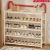 Zapatero Sin Instalación, Zapatero Multicapa para Entrada del Hogar, Organizador Plegable Pequeño Simple Estilo Dopamina para Guardar Zapatos