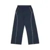 Pantalones Deportivos Yutang de Tejido de Malla con Caída y Diseño Estructurado, Pantalones Casuales Deportivos Rectos Holgados para Hombres y Mujeres, Nueva Colección Otoño/Invierno
