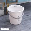 Cubo de plástico para dormitorio de estudiantes al por mayor, cubo de lavandería portátil para el hogar, cubo de baño engrosado, cubo redondo, cubo de almacenamiento de gran capacidad