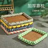 Nido para Gato, Nido Fresco de Verano, Universal para Todas las Estaciones, Nido para Perro Pequeño y Mediano, Nido Colchoneta para Mascotas, Colchoneta Linda para Mascotas, Resistente al Desgaste y a los Arañazos