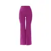 Calça Yoga Feminina de Cintura Alta Emagrecedora, Calça Longa Fitness Pilates, Calça Flare Justa Casual Confortável