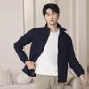 Chaqueta Fina con Cuello Alto, Ropa de Trabajo Unisex, Senderismo en Grupo al Aire Libre, Ropa de Negocios, Chaqueta Impermeable con Cuello Alto