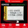 Polímero 604050 504050 654050 554050 com Bateria Certificada Cb Iec62133Un38.3