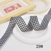2.5/3.8CM Larga Três Top Prellis com Fita de Forno Fita DIY Acessórios de Cabelo Estilo Britânico Broche Fita de Fita