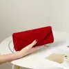 Bolsa de noite nova de alta qualidade para mulheres, clutch moderno, simples e elegante para festa de casamento, para a Amazon