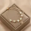 Pulsera china antigua con falda de caballo pulsera marca Fu pulsera Hanfu cheongsam accesorios lujo ligero gama alta venta al por mayor
