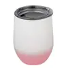 Copo Térmico Grande em Forma de U com Tampa de Ovo de Camada Dupla de Aço Inoxidável 304 para Vinho Tinto - Venda Transfronteiriça Amazon
