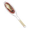 Red para Barbacoa Transfronteriza de Acero Inoxidable 304 Clip para Pescado a la Parrilla para el Hogar Portátil Desmontable Grado Alimenticio Rejilla para Barbacoa al por Mayor
