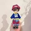 Ropa para Muñecas BJD de 8 Puntos y Ob11 de 12 Puntos 11- 17cm a Si Cuerpo Mini Muñeca Papa Disfraz Conjunto