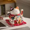Gato de la Suerte Nuevo Estilo Agitando la Mano para Recepción de Tienda, Gato de la Fortuna Grande Agitando la Mano para Apertura de Negocio, Uso Doméstico, Regalo de Inauguración de Casa, Suministro Directo de Fábrica