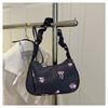Bolso Pequeño Bolso de Axila para Mujer 2025 Nuevo Estilo Retro Japonés Dulce y Hermoso Bolso de Mano Bolso de Hombro Casual Bolso Cuadrado Pequeño