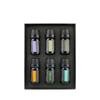 Óleo essencial quadrado único, óleo essencial de massagem de rosas, óleo essencial de lavanda, kit de aromaterapia, multi-plantas, corpo aromático, facial, transfronteiriço