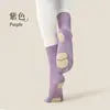Calcetines de Baile para Niños, Calcetines de Ballet de Tres Piezas, Calcetines de Práctica de Danza Moderna, Calcetines Caídos a Media Pantorrilla, Calcetines Cortos
