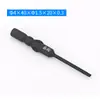 Yitao 800-Palabras Cabezal de Destornillador Eléctrico Cabezal de Destornillador Eléctrico 3C Cabezal de Destornillador de Cabeza Plana Cabezal de Destornillador con Mango de 4 mm