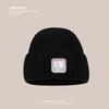 Chapéu de Outono e Inverno Feminino Quente de Tricô Estilo Coreano Moda Versátil Estudante Outdoor À Prova de Frio Chapéu de Lã Estilo Japonês Chapéu de Frio para Homens