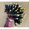 Cable de alimentación CC con núcleo de cobre puro conector de alimentación para cámara de vigilancia cable macho rojo y negro fuente de alimentación centralizada cabeza 12v 24v