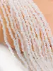 Cuentas Planas de Cristal de Vidrio de 1 mm al por Mayor Accesorios para Joyería DIY Ropa Bolsas Accesorios para el Cabello Cuentas Espaciadoras Cuentas Sueltas de Vidrio