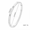 Pulsera de acero inoxidable de lujo ligero bestseller transfronteriza con incrustación de circonita en forma de diamante, accesorio de mano de moda, joyería del mismo estilo, venta al por mayor directa de fábrica