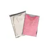 Bolsas con cierre esmerilado de PE, Bolsas de plástico transparentes con cierre, Venta al por mayor en stock, Bolsas auto sellables imprimibles para empaque de ropa