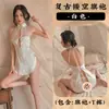 Almohada Susurro Ropa Interior Sexy Uniforme Hueco Sexy Tentación Encaje Cheongsam Perspectiva Traje Pasión Puro Dormir