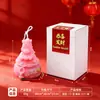 Hazte Rico Inmediatamente, Regalo del Año del Caballo, Caja de Regalo de Vela Aromática, Pequeño Regalo de Navidad, Vela Pequeña Roja con Forma de Recuerdo