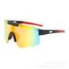2025 Nuevas Gafas de Moda Deportiva Europeas y Americanas Cortavientos Montañismo Ciclismo Gafas de Sol para Exteriores Transfronterizas de Media Montura de Moda